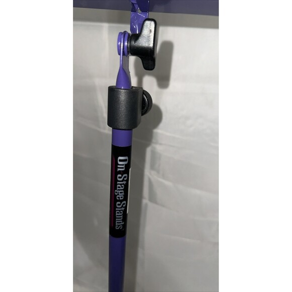 On-Stage SM7122PB Compact Sheet Music Stand with Bag Purple - Picture 2 of 6